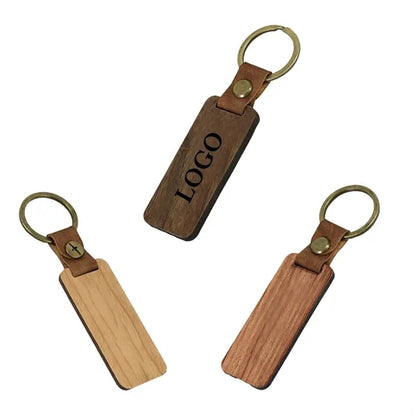 Solid Wood Keychain