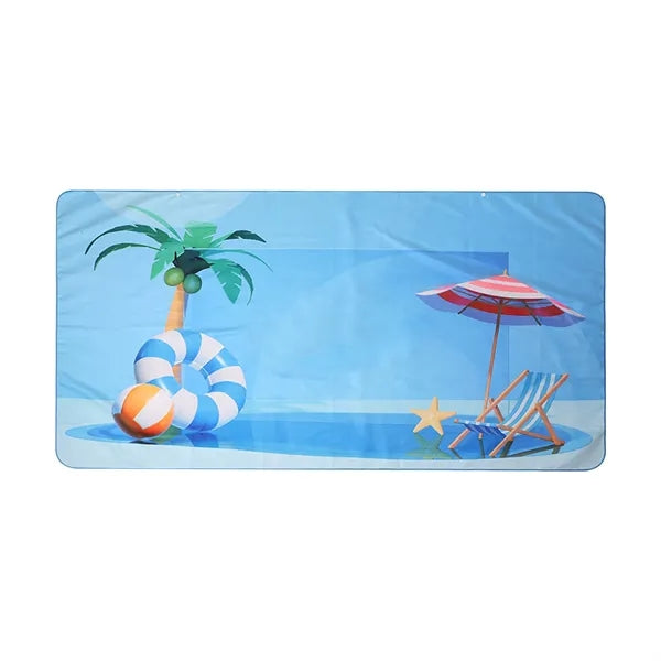 30'' x 60'' Full Color Microfiber Beach Towel