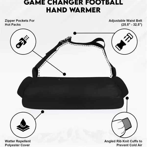 Football Hand Warmer Pouch