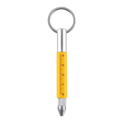 6 In 1 Metal Tool Pen With Key Ring