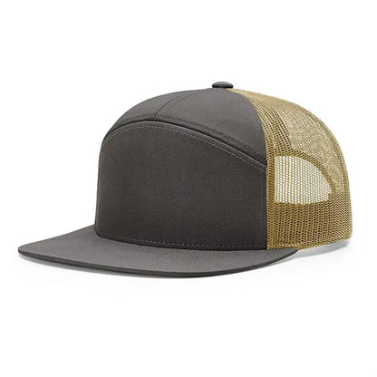 7 Panel Trucker Cap Hat