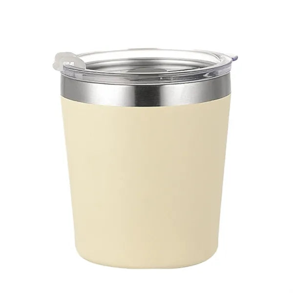 8Oz Tumbler Stainless Steel Drinking Cup W/ Lid