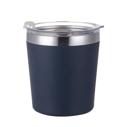 8Oz Tumbler Stainless Steel Drinking Cup W/ Lid