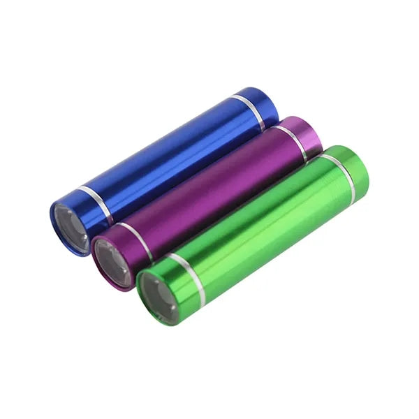 Aluminium Round 2600 Mah Metal Power Bank