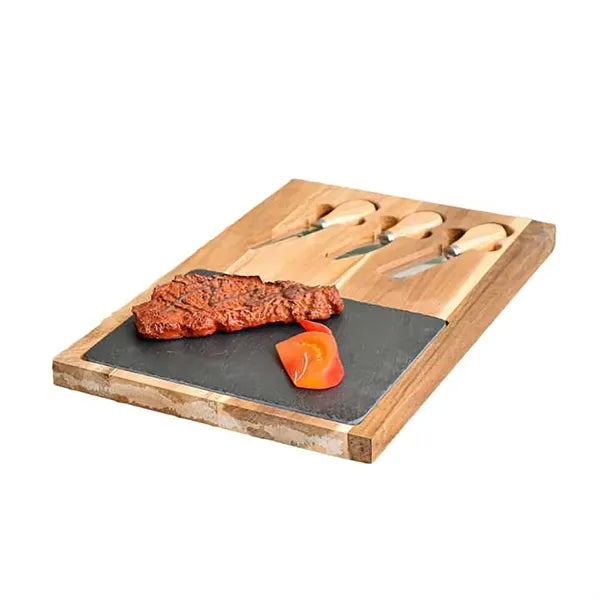 Bamboo Cheese Charcuterie Board