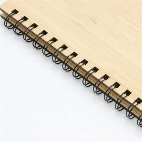 Bamboo Notebook With A Pen