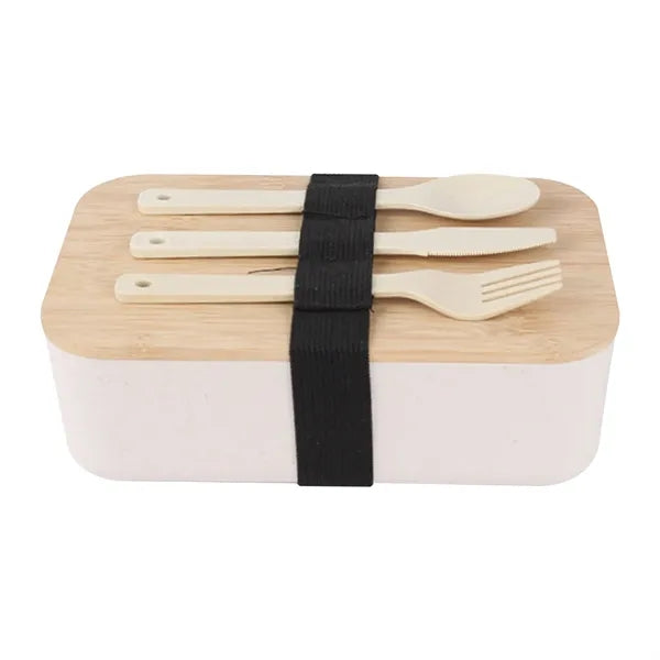Bento Lunch Box With Bamboo Lid