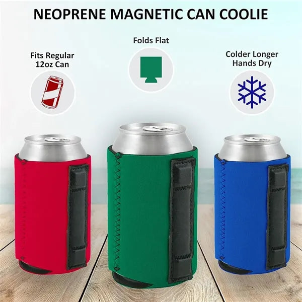 12 oz Neoprene Can Holder With Magnet