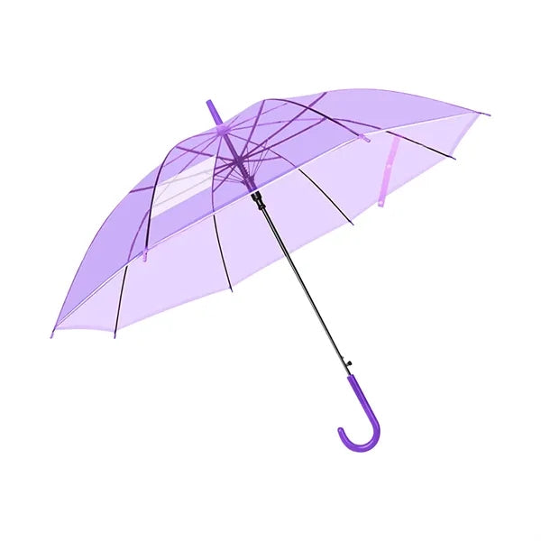 Clear Auto Open Stick Umbrella