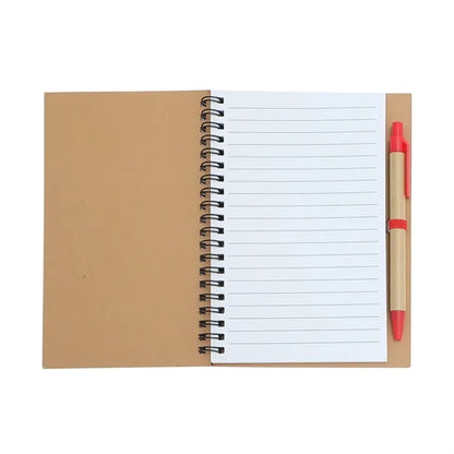 Eco Inspired Spiral Notebook & Pen