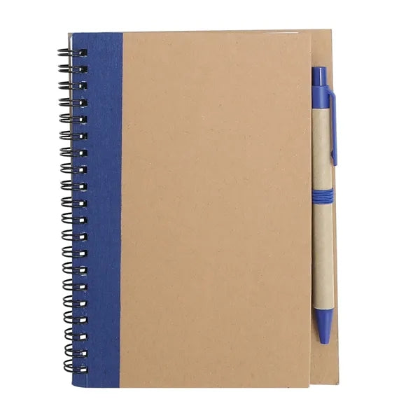 Eco Inspired Spiral Notebook & Pen