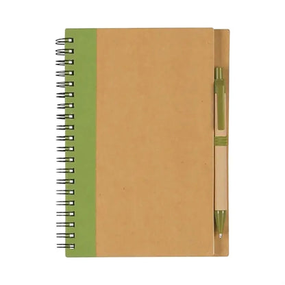 Eco Inspired Spiral Notebook & Pen