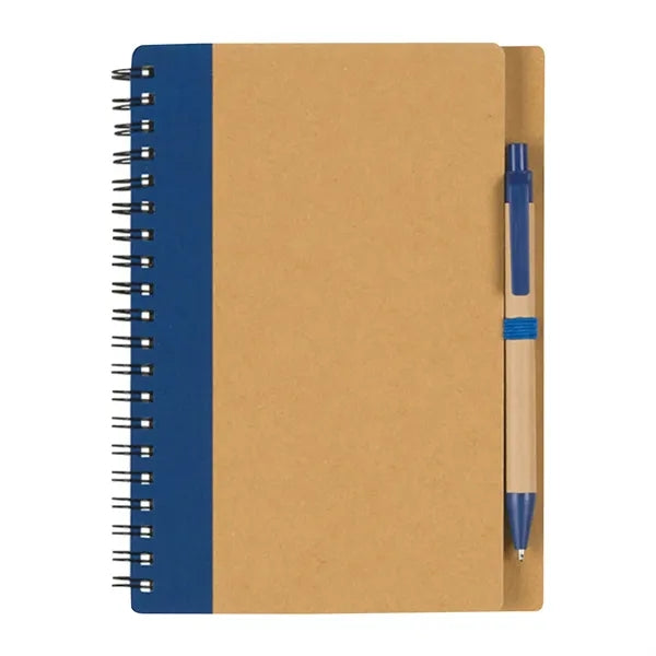 Eco Inspired Spiral Notebook & Pen
