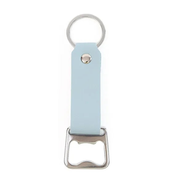 Creative Leather Bottle Opener Keychain