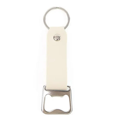 Creative Leather Bottle Opener Keychain