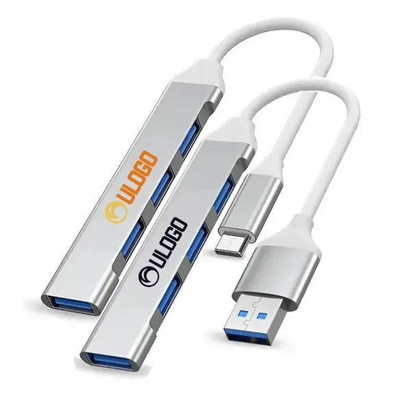 4-Port Aluminum USB Port Expander