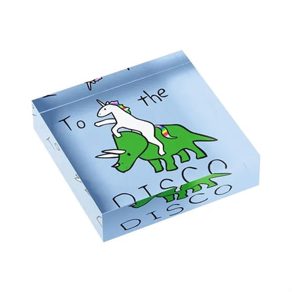 Customized Acrylic Award Block Photo Frame Gift