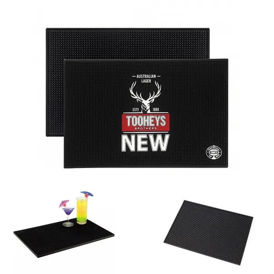 Customized Rectangle PVC Bar Mat