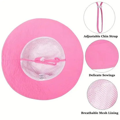 Adjustable Toddler children's Bucket Hat 0-6 yrs