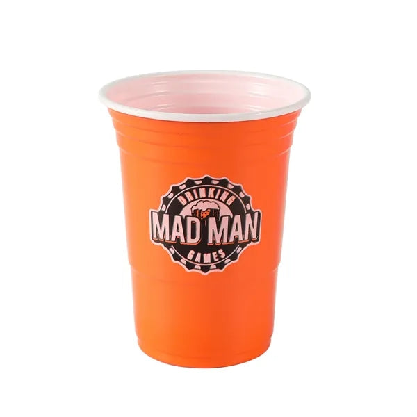 Disposable  Plastic Party Cup   16 Oz.