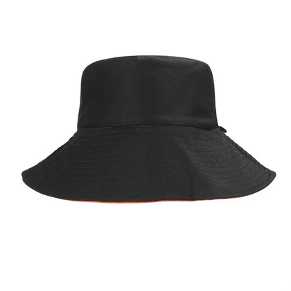 Double Sided Big Brimmed Bucket Hat