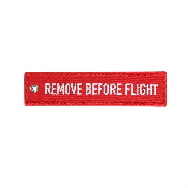 Embroidered Key Tag