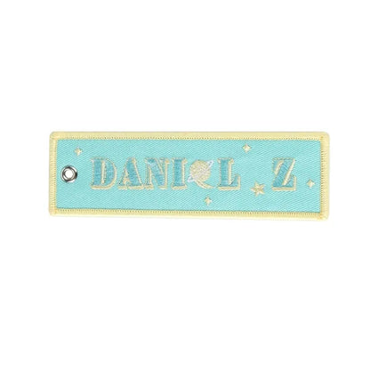 Embroidered Key Tag