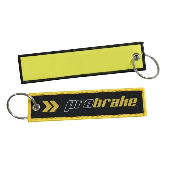 Embroidered Keychain Tag