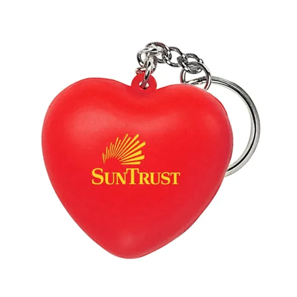 Heart Keychain Stress Ball