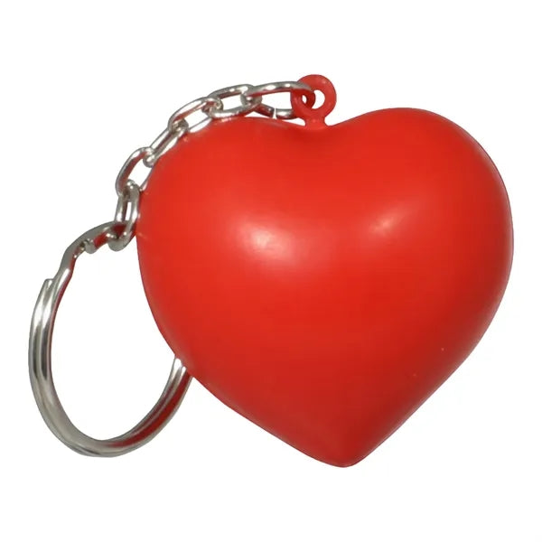 Heart Keychain Stress Ball