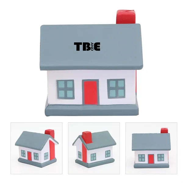 House Shaped Stress Ball Reliever