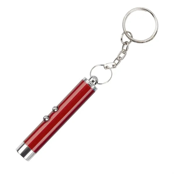 Mini Cat Pointer Flashlight Keychain