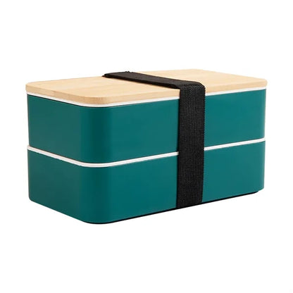 Lunch Container with Bamboo Lid Bento Box