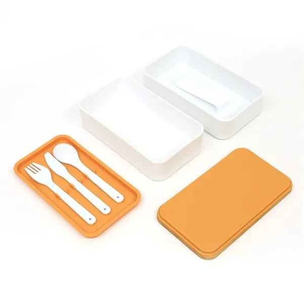 Lunch Container with Bamboo Lid Bento Box