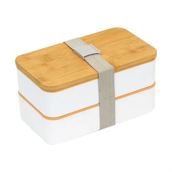 Lunch Container with Bamboo Lid Bento Box