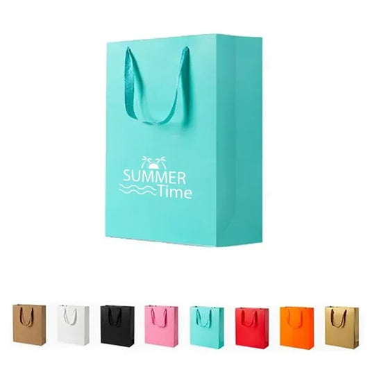 Mini Full Color Laminated Glossy Euro Tote Bag