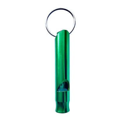 Mini Aluminum Whistle Keyring Keychain