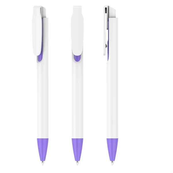 Plastic Retractable Ballpoint Pen