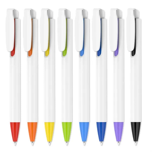 Plastic Retractable Ballpoint Pen