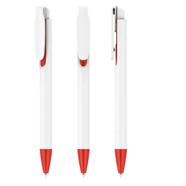 Plastic Retractable Ballpoint Pen
