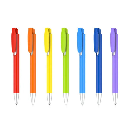 Plastic Retractable Ballpoint Pen