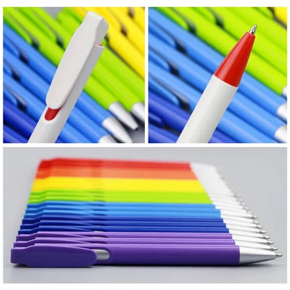 Plastic Retractable Ballpoint Pen