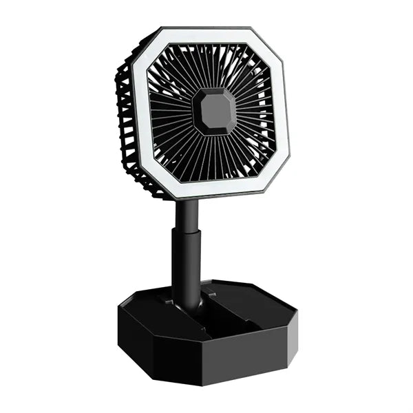 Mini USB Fan with Fill Light & Touch Control