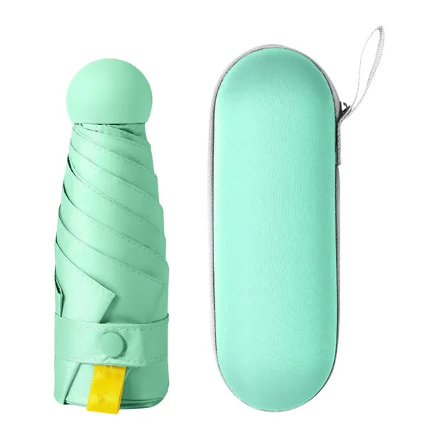 Portable Travel Ultra Mini Pocket Capsule Umbrella