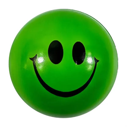 Eco Friendly 4cm Yellow PU Smiley Stress Balls