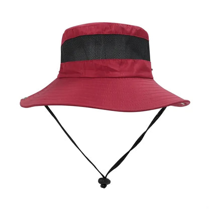 Wide Brim Uv Protection Sun Bucket Hat