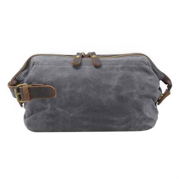 Waxed Canvas Toiletry Bag