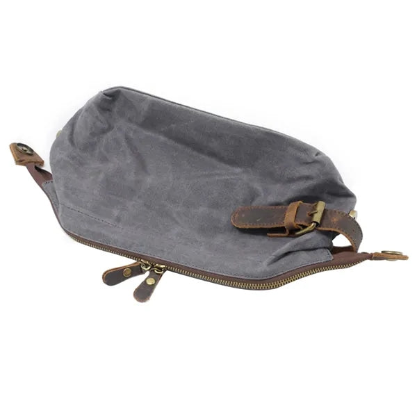 Waxed Canvas Toiletry Bag