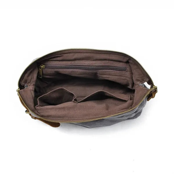 Waxed Canvas Toiletry Bag
