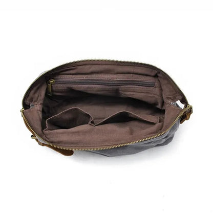 Waxed Canvas Toiletry Bag